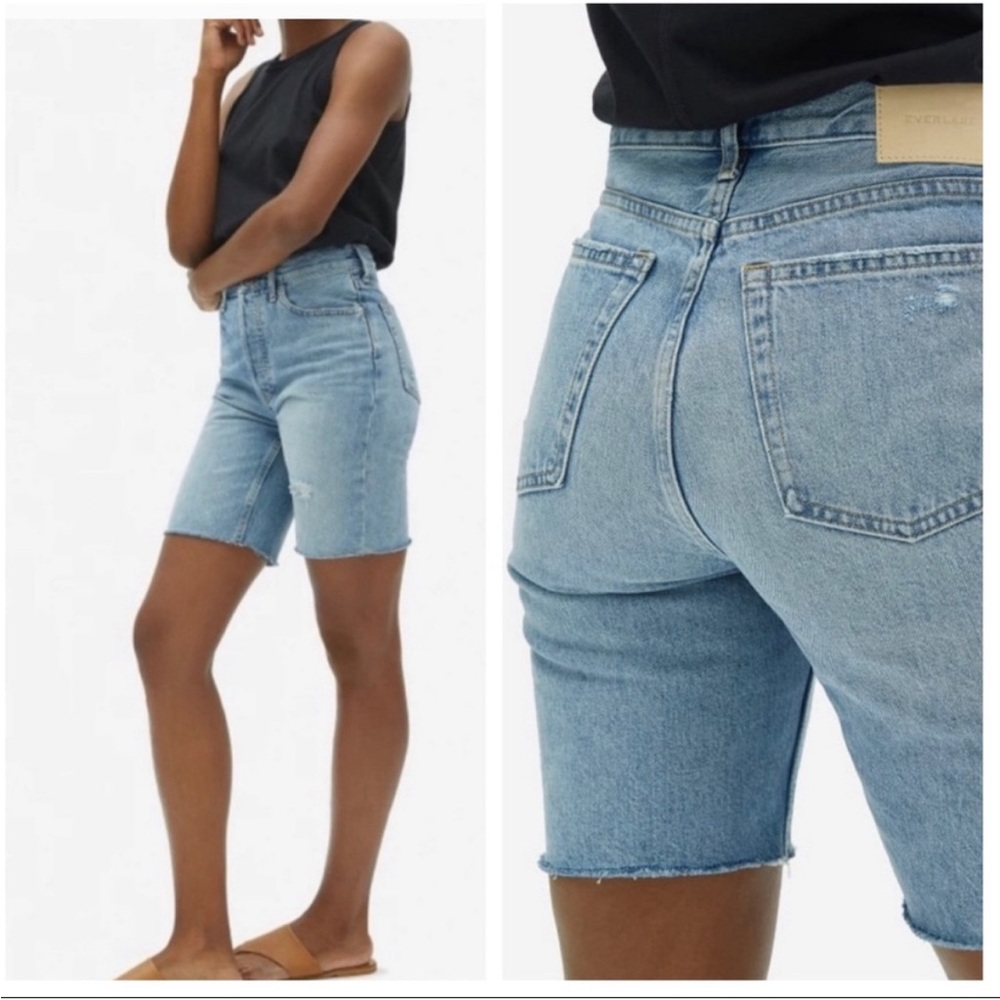 Everlane 90's Vintage Inspired Long Cheeky Short, size 30